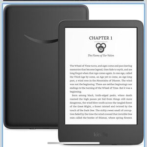 Amazon Kindle – The lightest and most compact Kindle, with extended battery life